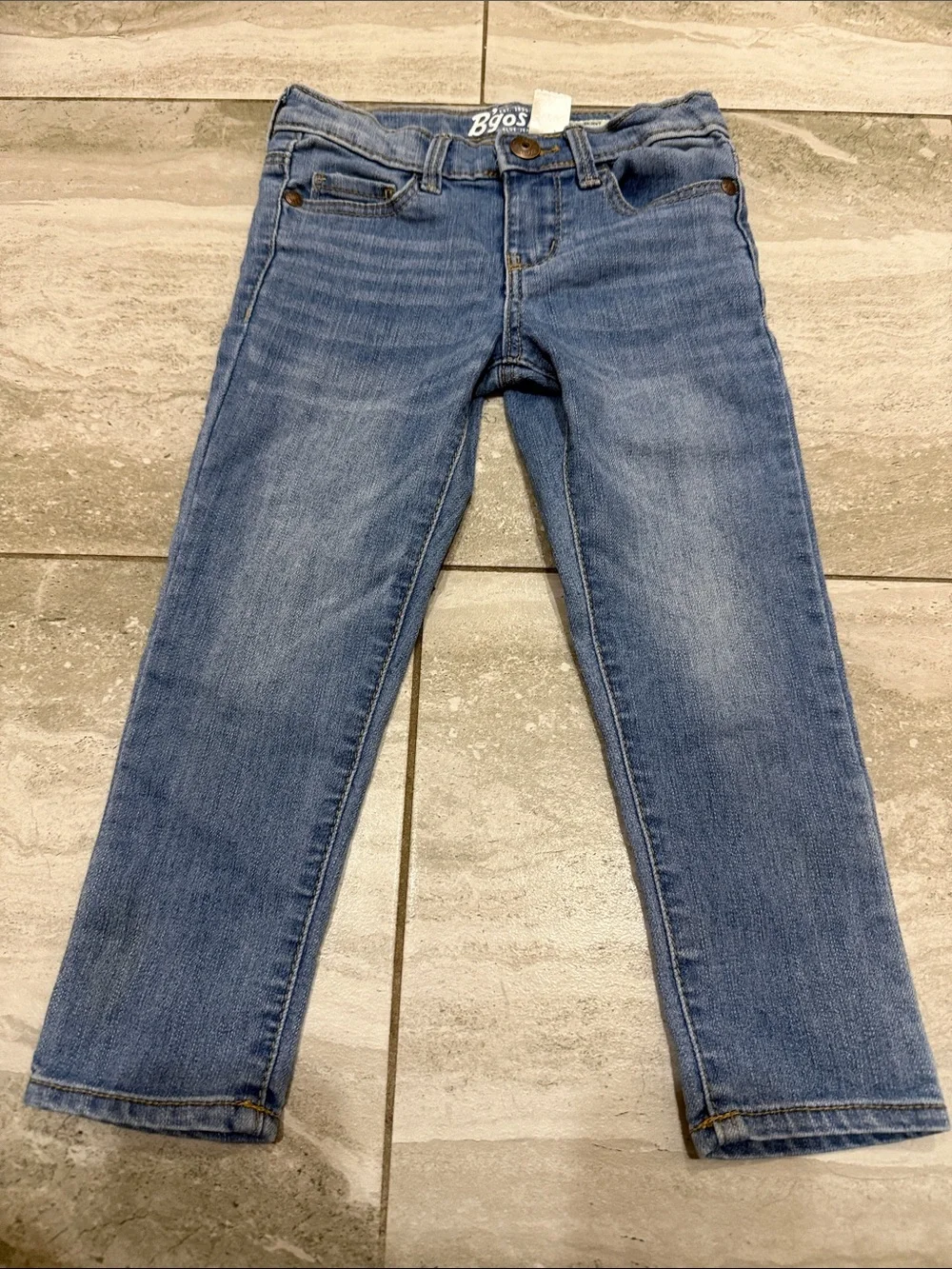 OshKosh B'gosh Medium Blue Straight-Leg Kids Jeans